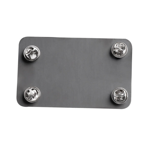 PLACA METALICA CON GRABADO MD