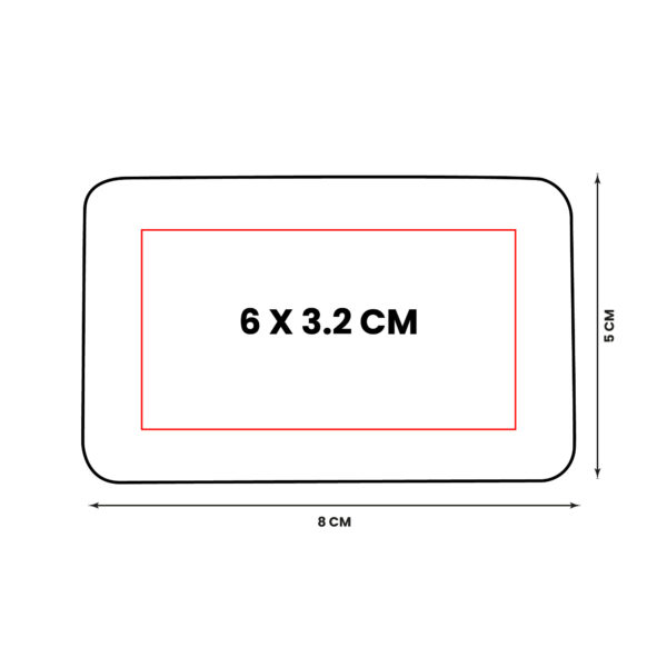 PLACA METALICA CON GRABADO GDE