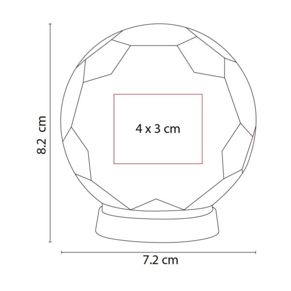 ALCANCIA EN FORMA DE BALON
