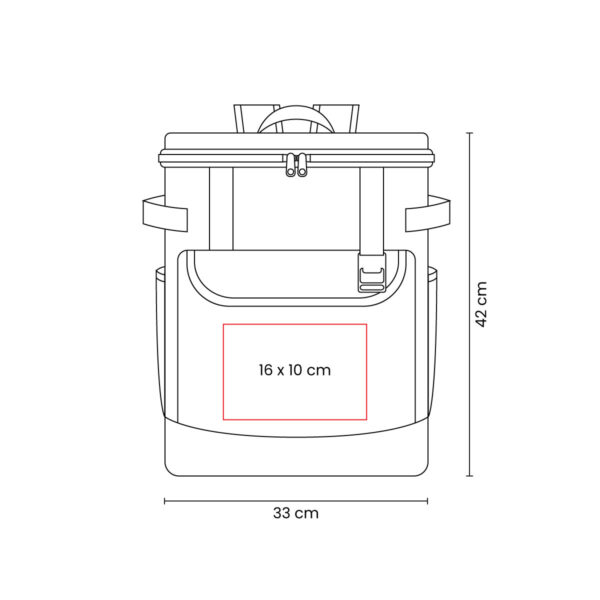 HIELERA-MOCHILA SEDANA